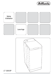 Mode d’emploi Bellavita LT 1205 EP Lave-linge