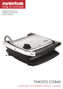 Mode d’emploi Inventum CG860 Grill