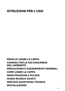 Manuale Whirlpool AKR 956 IX Cappa da cucina