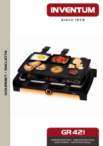 Manual Inventum GR421 Contact Grill