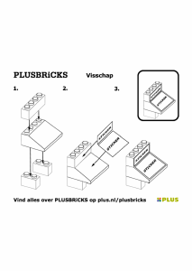 Manuale Plusbricks set 022 Supermarket Reparto del pesce