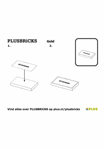 Mode d’emploi Plusbricks set 024 Supermarket Argent