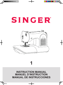 Mode d’emploi Singer 1 One Machine à coudre