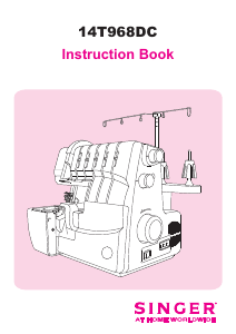 Manual de uso Singer 14T968DC Máquina de coser