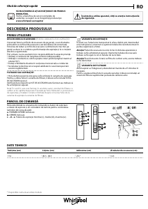 Manual Whirlpool WCT 64 FLS K Hotă