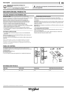 Manual de uso Whirlpool WCT 64 FLS X Campana extractora