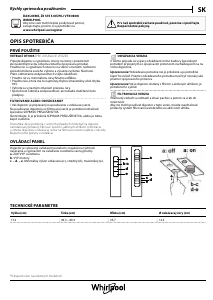 Návod Whirlpool WCT 84 FLYX Digestor