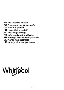 Руководство Whirlpool WSLCSE 65 AS W Кухонная вытяжка