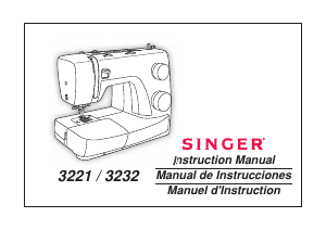 Manual de uso Singer 3232 Simple Máquina de coser