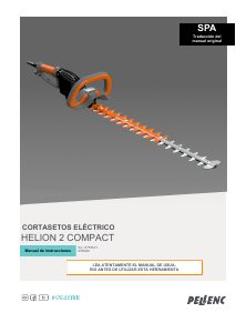 Manual de uso Pellenc 117575-H Helion 2 Compact Tijeras cortasetos