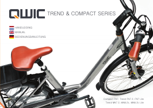 Inconsistent meest Voornaamwoord Handleiding Qwic Trend MN7.2 Elektrische fiets