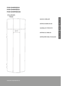 Instrukcja Panasonic PAW-DHWM300A Pompa ciepła