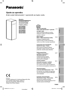 Priručnik Panasonic WH-ADC0916G9E8 Toplinska pumpa