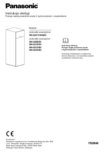 Instrukcja Panasonic WH-ADC1216G6E5 Pompa ciepła