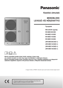 Használati útmutató Panasonic WH-MDC12C6E5-1 Hőszivattyú