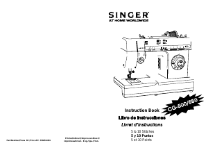 Manual Singer 4411 Heavy Duty Sewing Machine