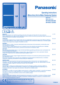 Manual Panasonic WH-MXC09D3E8 Heat Pump