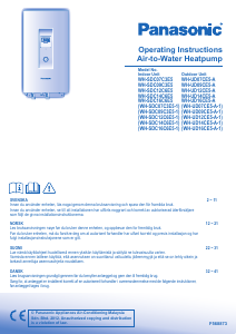 Brugsanvisning Panasonic WH-SDC14C6E5 Varmepumpe