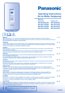 Manual Panasonic WH-SDC14C9E8 Heat Pump