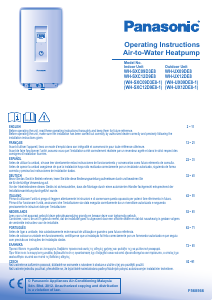 Manuál Panasonic WH-UX09DE8 Tepelné čerpadlo