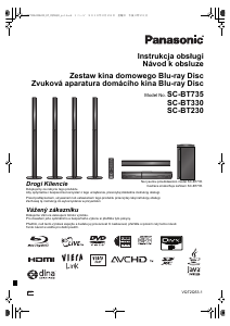 Instrukcja Panasonic SC-BT330 Zestaw kina domowego