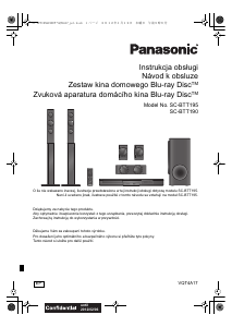 Instrukcja Panasonic SC-BTT190 Zestaw kina domowego