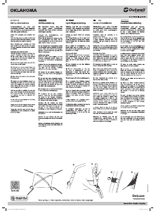 Bedienungsanleitung Outwell DeLuxe Green Oklahoma Zelt