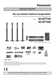 Használati útmutató Panasonic SC-BTT350 Házimozi-rendszer