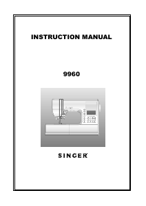 Manuale Singer 9960 Quantum Stylist Macchina per cucire