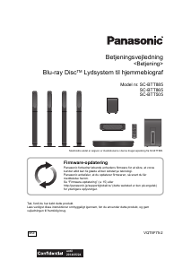 Brugsanvisning Panasonic SC-BTT505 Hjemmebiosystem