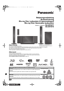 Brugsanvisning Panasonic SC-BTX77 Hjemmebiosystem