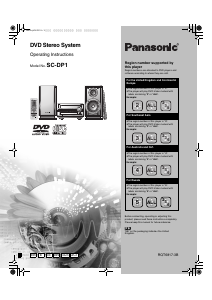 Handleiding Panasonic SC-DP1 Home cinema set