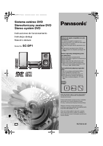 Manual de uso Panasonic SC-DP1 Sistema de home cinema