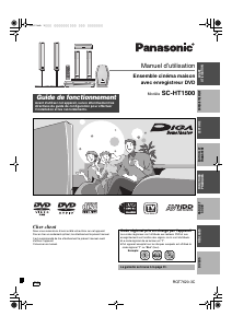 Mode d’emploi Panasonic SC-HT1500 Système home cinéma