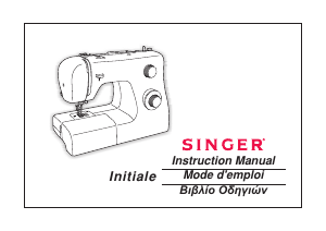 Mode d’emploi Singer Initiale Machine à coudre