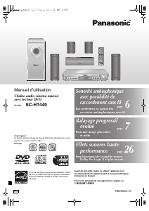 Mode d’emploi Panasonic SC-HT440 Système home cinéma