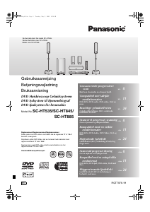 Bruksanvisning Panasonic SC-HT535 Hembiopaket