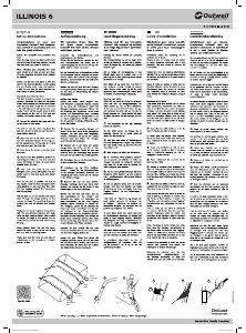 Bedienungsanleitung Outwell DeLuxe Mokka Illinois 6 Zelt