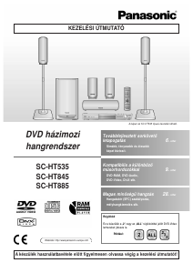 Használati útmutató Panasonic SC-HT845 Házimozi-rendszer