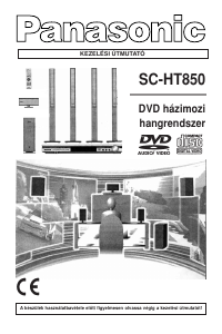 Használati útmutató Panasonic SC-HT850 Házimozi-rendszer