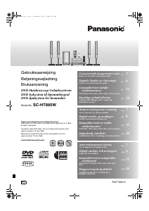 Bruksanvisning Panasonic SC-HT885W Hembiopaket