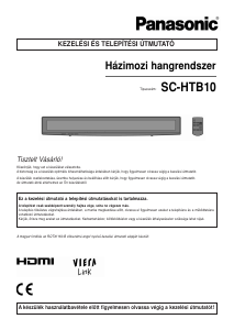 Használati útmutató Panasonic SC-HTB10EG Házimozi-rendszer