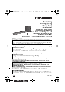 Manuál Panasonic SC-HTB18 Domácí kino