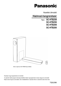 Használati útmutató Panasonic SC-HTB208 Házimozi-rendszer