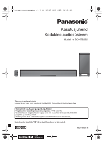 Kasutusjuhend Panasonic SC-HTB385 Kodukinosüsteem
