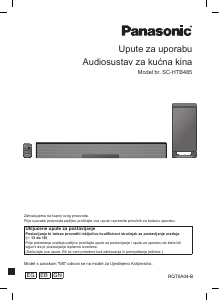 Priručnik Panasonic SC-HTB485EG Kućno kino