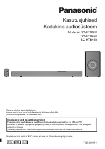 Kasutusjuhend Panasonic SC-HTB488 Kodukinosüsteem