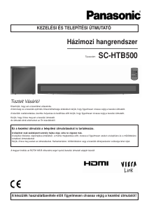 Használati útmutató Panasonic SC-HTB500 Házimozi-rendszer