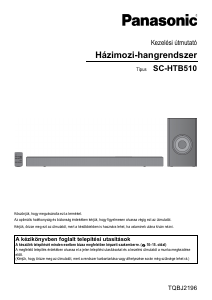 Használati útmutató Panasonic SC-HTB510 Házimozi-rendszer