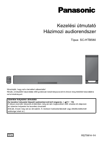 Használati útmutató Panasonic SC-HTB580 Házimozi-rendszer